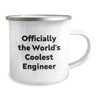 Load image into Gallery viewer, Funny Engineer Gifts from Men to Men - Officially The World's Coolest Engineer Camping Mug for Engineers on Mother's Day Unique Gifts - Image 2