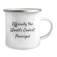 Load image into Gallery viewer, Funny Gift from Friends for the World's Coolest Principal - Principal Camping Mug - Image 2