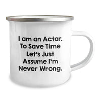Load image into Gallery viewer, Funny Actor Gifts from Men for Actor Wife - Unique Camping Mug for Actor Friends and Family on Mother's Day - Image 2