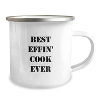 Load image into Gallery viewer, Funny Cook Gifts for Him, Camping Mug Best Effin' Cook Ever Christmas Unique Presents from Friends - Image 2