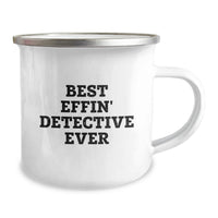 Load image into Gallery viewer, Best Effin' Detective Ever Funny Quote Gifts from Men to the Best Detective on Birthday Unique Gifts - Image 2