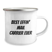 Load image into Gallery viewer, Funny Mail Carrier Camping Mug Gifts from Friends and Family for Valentine's Unique - Image 2