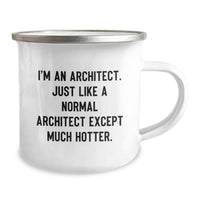 Load image into Gallery viewer, Architect Humor Mug Gifts from Friends for Men - Christmas Unique Gifts for Architects - Funny I&#39;m An Architect Camping Mug - Image 2
