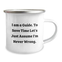 Load image into Gallery viewer, Funny Guide Gifts for Dads - I'm a Guide Camping Mug, Father's Day Unique Gifts from Men to Guide Fathers - Image 2