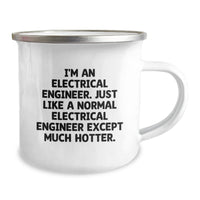 Load image into Gallery viewer, Funny Electrical Engineer Gifts - Camping Mug for Graduation, Gifts from Men to Electrical Engineer Friends, Gifts for Electrical Engineer - Image 2
