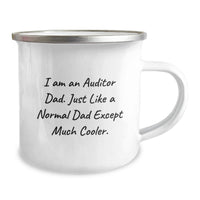 Load image into Gallery viewer, Auditor Keepsake Camping Mug for Him Birthday Gift Ultimate Cool Dad - Image 2
