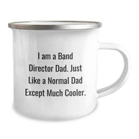 Load image into Gallery viewer, Funny Band Director Dad Gifts from Family Members - Camping Mug, Perfect for Graduation Unique Gifts for Band Director Men - Image 2