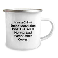Load image into Gallery viewer, Gifts from Family for the Ultimate Crime Scene Technician Dad - Camping Mug, Funny Quote, Graduation Unique Gifts - Image 2