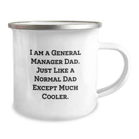 Load image into Gallery viewer, Funny General Manager Dad Gifts from Friends, For General Manager Men, Camping Mug, I'm A Dad Like A General Manager - Image 2