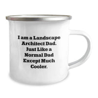 Load image into Gallery viewer, Funny Landscape Architect Camping Mug Gifts from Dad to Men who Love Hiking and the Outdoors for Graduation Unique Occasions - Image 2