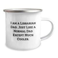 Load image into Gallery viewer, Birthday Gift for Her Librarian Camping Mug Present - Image 2