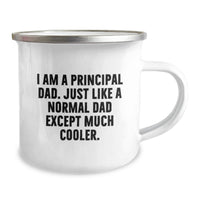 Load image into Gallery viewer, Funny Principal Dad Graduation Unique Gifts from Dad to Principal Camping Mug - Image 2