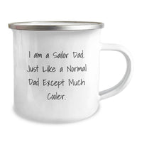 Load image into Gallery viewer, Unique Sailor Gifts for Him from Dad - Funny Camping Mug for Birthday Celebration - Image 2