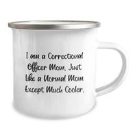 Load image into Gallery viewer, Correctional Officer Mom Funny Camping Mug Gifts for Correctional Officer Mom Friends Family by Gifts from Women - Image 2