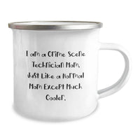 Load image into Gallery viewer, Crime Scene Technician Mom Gifts, Funny Camping Mug, &#39;I Am A Crime Scene Technician Mom&#39; Birthday Unique Gifts from Family to Crime Scene Technician - Image 2
