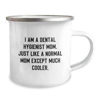 Load image into Gallery viewer, Funny Dental Hygienist Gifts for Men, Women - Camping Mug, Gifts from Family to Dental Hygienist Mom, Birthday Unique Gifts - Image 2