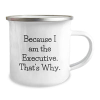 Load image into Gallery viewer, Executive Keepsake Camping Mug for Him Birthday Gift 12oz Stainless - Image 2