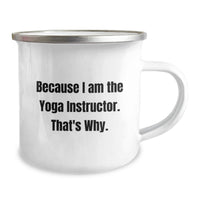 Load image into Gallery viewer, Yoga Instructor Keepsake Camping Mug for Him Birthday Gift - Image 2