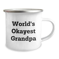 Load image into Gallery viewer, Grandpa Keepsake Camping Mug Birthday Gift for Him - Image 2