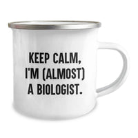 Load image into Gallery viewer, Funny Biologist Gifts for Him Graduation Unique Gifts from Friends for the Biologist Lover Camping Mug - Image 2