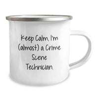 Load image into Gallery viewer, Crime Scene Technician Keepsake Camping Mug for Him Birthday Gift - Image 2