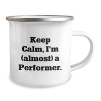 Load image into Gallery viewer, Performer Keepsake Camping Mug for Him Birthday Gift With Enamel Finish - Image 2