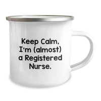 Load image into Gallery viewer, Registered Nurse Keepsake Camping Mug for Him Birthday Gift Stainless - Image 2