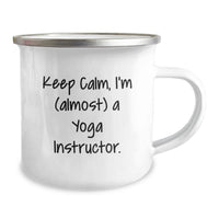Load image into Gallery viewer, Yoga Instructor Keepsake Premium Camping Mug for Him Graduation Gift Co - Image 2