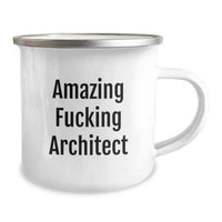 Load image into Gallery viewer, Architect Keepsake Camping Mug for Him Birthday Gift – Amazing Architect - Image 2