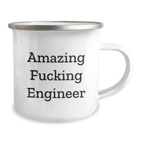 Load image into Gallery viewer, Gifts from Friends for Amazing Engineer - Funny Camping Mug for Graduation Unique Gifts, Engineer Appreciation Mug, Funny Engineer Quote, Camping Coffee Mug - Image 2