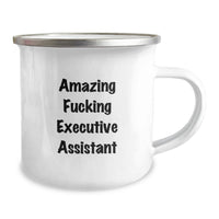 Load image into Gallery viewer, Funny Gifts from Friends, Funny Gifts for Executive Assistant Men, Executive Assistant Camping Mug for Graduation - Image 2