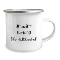 Load image into Gallery viewer, Amazing Groundskeeper Camping Mug Keepsake Birthday Gift for Him - Image 2