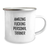 Load image into Gallery viewer, Personal Trainer Keepsake Camping Mug for Him Trainer Birthday Gift X - Image 2