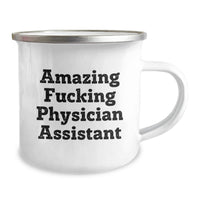 Load image into Gallery viewer, Physician Assistant Keepsake Camping Mug for Him Amazing Birthday Gift - Image 2
