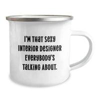 Load image into Gallery viewer, Sexy Interior Designer Funny Camping Mug Gifts from Friends for Graduation Unique - Image 2