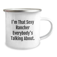 Load image into Gallery viewer, Rancher Keepsake Camping Mug for Him Birthday Gift Saddle Stainless - Image 2