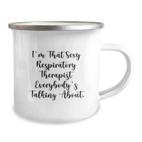 Load image into Gallery viewer, Respiratory Therapist Keepsake Camping Mug for Him Birthday Gift Premium - Image 2