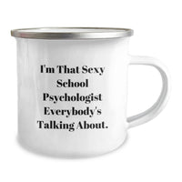 Load image into Gallery viewer, School Psychologist Keepsake Camping Mug for Him Graduation Gift - Image 2