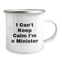 Load image into Gallery viewer, Funny 'I Can't Keep Calm I'm A Minister' Graduation Unique Gifts for Minister from Friend - Image 2
