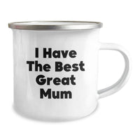 Load image into Gallery viewer, Funny Camping Mug Gifts for Mum from Family, I Have The Best Great Mum, Unique Christmas Memorable Presents - Image 2
