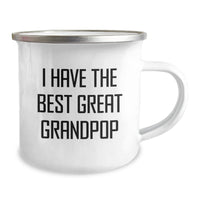 Load image into Gallery viewer, Funny Grandpop Gifts, Great Grandpop Camping Mug, Unique Christmas Unique Gifts for Men from Family - Image 2
