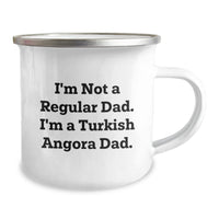 Load image into Gallery viewer, Funny Turkish Angora Cat Gifts for Dad, Unique Christmas Unique Gifts from a Men&#39;s Funny Camping Mug - Image 2
