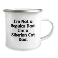 Load image into Gallery viewer, Siberian Cat Dad Gifts, Funny Camping Mugs for Men, Unique Christmas Unique Gifts from Family - Image 2
