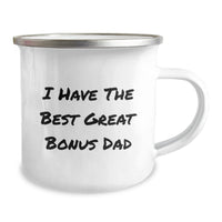 Load image into Gallery viewer, Funny Bonus Dad Gifts for Camping Mug - I Have The &#39;Best&#39; Great Bonus Dad - Christmas Unique Gifts from Men to Dad - Image 2

