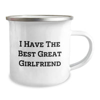 Load image into Gallery viewer, Funny Sweetheart Camping Mug, Unique Christmas Unique Gifts from Men to Women, Great Wife or Sweetheart Inspirational Quote, 12 oz Stainless Steel with Enamel Finish, Gift for Sweetheart - Image 2
