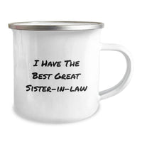 Load image into Gallery viewer, Funny Sister-in-law Gifts from Men to Great Sister-in-law, Camping Mug for Graduation - Image 2
