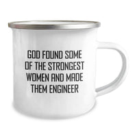 Load image into Gallery viewer, Gifts from Men to Women Engineer Friends with Funny Quote Engineer Gifts for Graduation Unique Ideas Camping Mug - Image 2