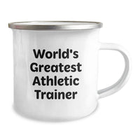 Load image into Gallery viewer, Funny World&#39;s Greatest Athletic Trainer Gifts for Men from Friends on Graduation Unique Gifts, Camping Mug - Image 2
