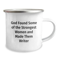 Load image into Gallery viewer, Writer&#39;s Delight, Funny Quote Gifts from Friends to Family, Graduation Unique Gifts for Writers, Camping Mug, 12 oz Stainless Steel - Image 2
