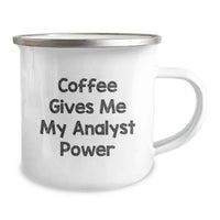 Load image into Gallery viewer, Funny Analyst Gifts Coffee Lover Birthday Unique Mugs Gifts from Friends for Men and Women - Image 2